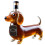 Γυάλινη καράφα ουίσκι Dachshund - Μπουκάλι οινοπνευματωδών ποτών σε σχήμα ζώου - Δ 1