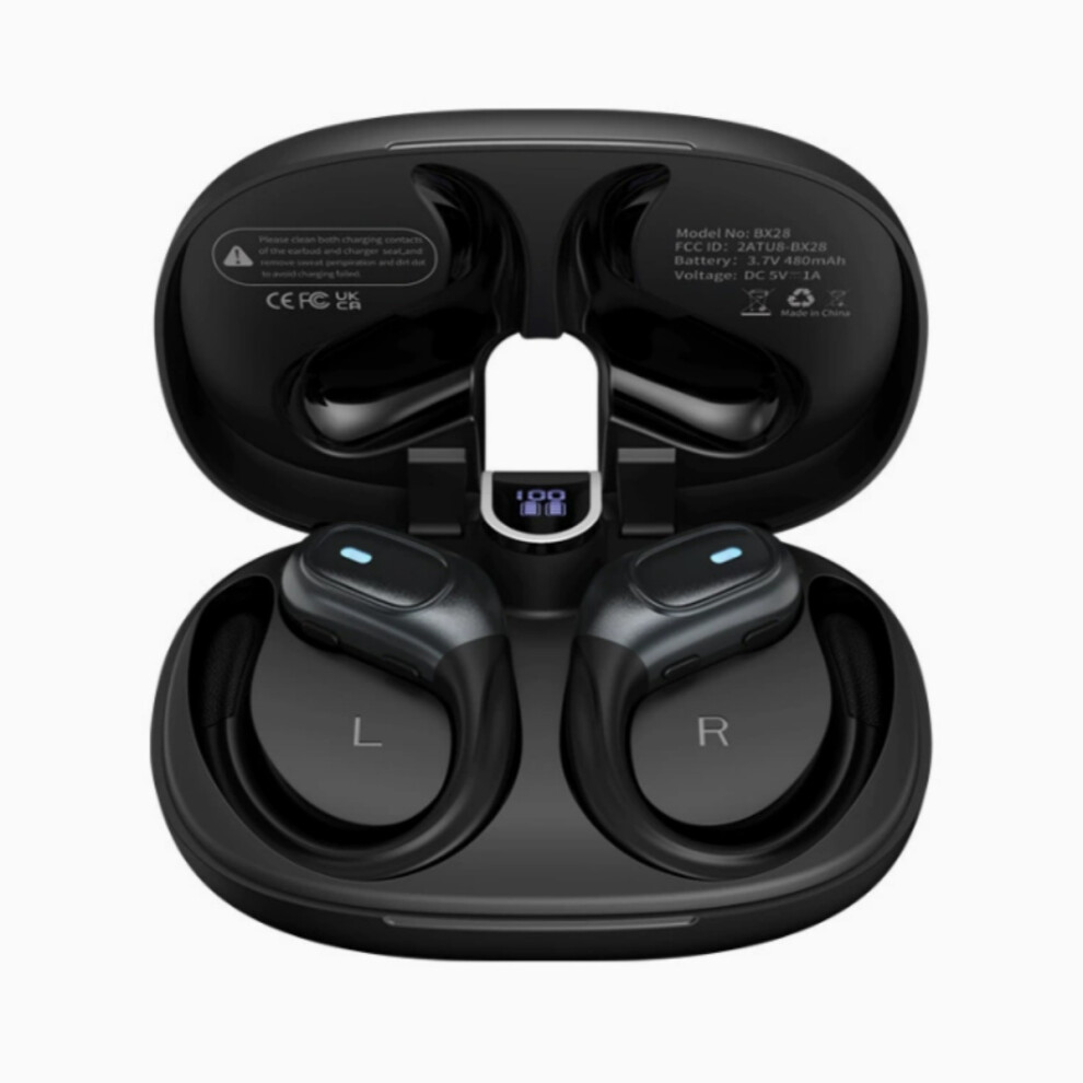 2026 Bluetooth 5.4 Wireless Headphones, 75H Stereo Sport Earbuds With 4 Enc Noise Canceling Mic, Ipx8 Waterproof Earbuds For Running 9133779698930
