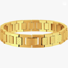 Maskulines Uhrenarmband aus Edelstahl, Gliederarmband, Schmuckstück, Geschenkidee für Vater, Mann, Freund, Ehemann, Sohn