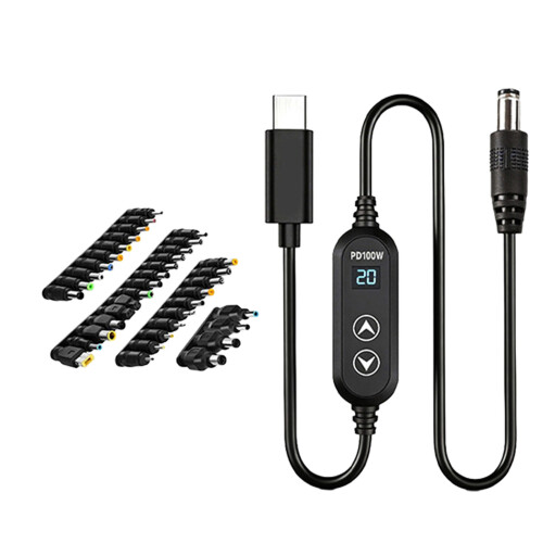 Fil de charge robuste 100W avec courant réglable 5V-20V pour-G