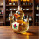 Νέα γυάλινη καράφα Whiskey Eagle, μπουκάλι ουίσκι για άνδρες, σετ δώρου διακόσμησης γ 4