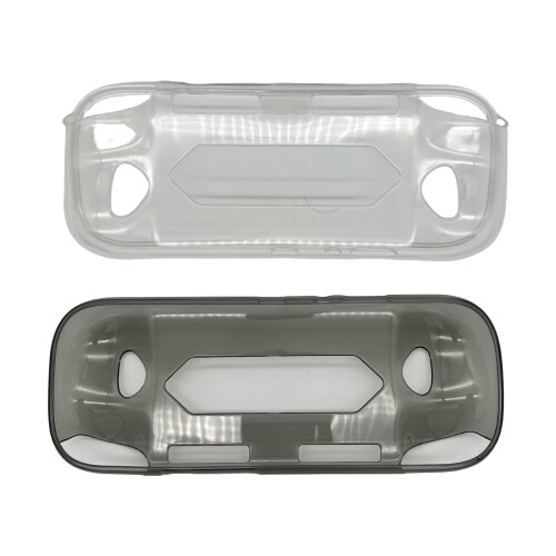 Coque de protection antichoc pour manette de-Noir transparent 1