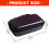 Étui de protection pour microphone sans fil professionnel, sac 7