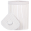 Beliani Laundry Basket MATARA Bamboo White 57 L 6