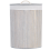 Beliani Laundry Basket MATARA Bamboo Light Grey 57 L 7
