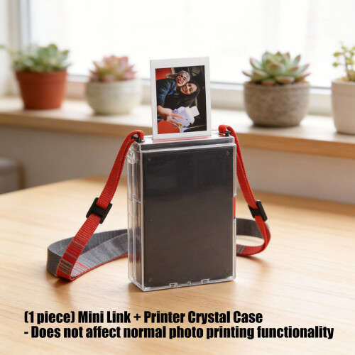 Coque rigide transparente pour Mini Link + étui d'imprimante, 1