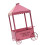 Rollbarer Gartenwagen mit klassischem Charme,-Rosa 1