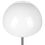 Beliani Table Lamp MORUGA Metal Silver 4