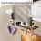 Clamp Mount No Hole Desk Mount Cable Organizers MultiFunction 6