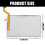 Ensemble d'affichage d'écran supérieur LCD transparent de 3