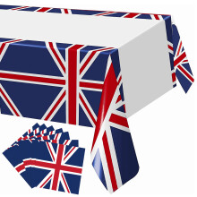 Union Jack-servietter, vakre mønstre og livlige farger løfter festen din med britisk tema. Sterk feststemning sikrer minneverdige feiringer.