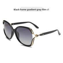 (Black)Lunettes de soleil femme premium avec verres haute transparence protection sorties décontractées