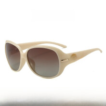 (Beige)Lunettes de soleil haut de gamme style maman avec revêtement antireflet pour conduite sorties décontractées