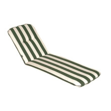 JARDIN PRIVE Zonnebedkussen CANCALE Groen 184x59x5,5cm