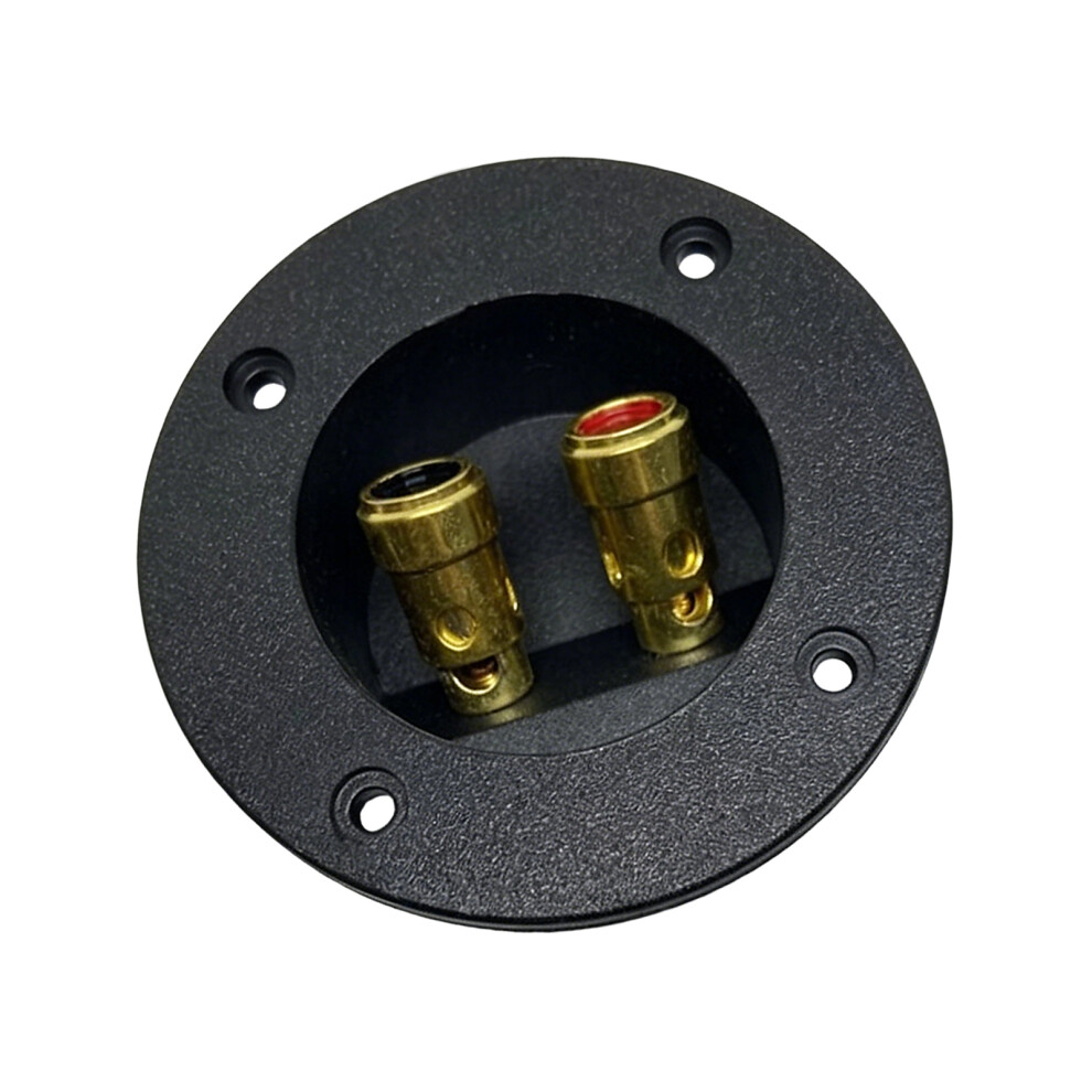 75/82/90Mm Round Spring Load Speaker Terminals Box With-1 7704001106510