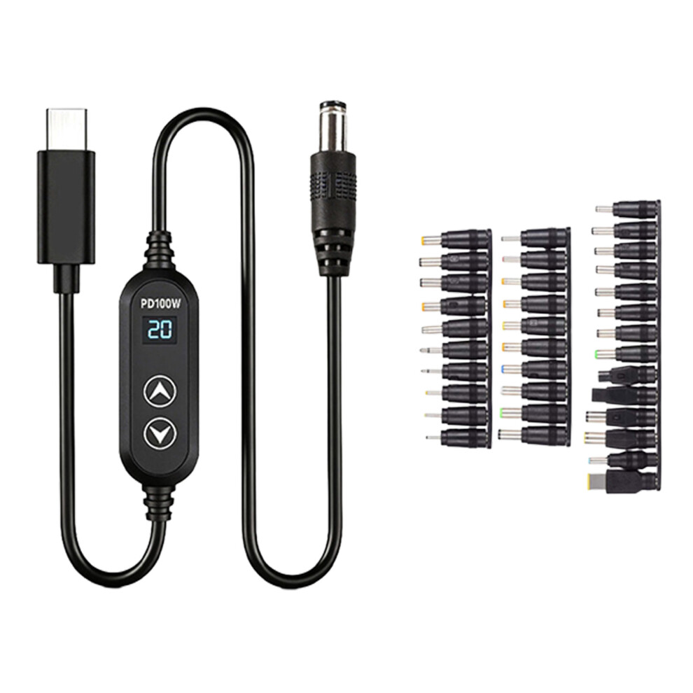 Intelligent Adjustable Voltages Pd100w Charging Cable With-F 7704001106732