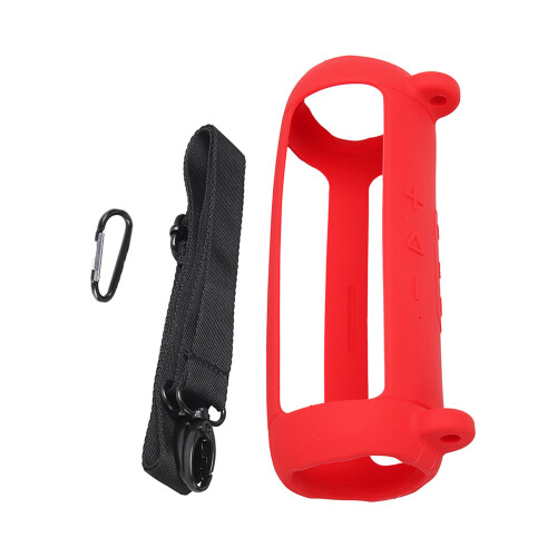 Durability Silicone Cover Shield For Flip 7-Red