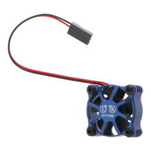 Ventilateur de refroidissement RC en aluminium 30x30mm 5-12V bleu foncé
