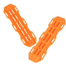 2Pcs Plastic Sand Ladder Recovery Ramps Board for 1:10 RC Crawler Axial SCX10 CC01 -4 D90 MST CFX,Orange