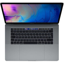 MacBook Pro Touch Bar 15" Core i9 2,9 Ghz 16 Go 256 Go SSD Grigio Siderale (2018) - Batteria Nuova - Ricondizionato - Stato Buono - Refurbished