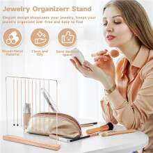 Fashion Jewelry Display Rack Stand Holder Earrings Hanging Organizer Showcase
