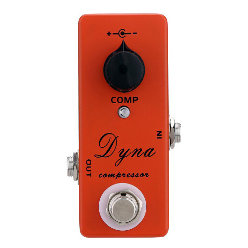 MOSKY Dyna Compressor Elgitarr Effektpedal  Singeleffekt med True Bypass