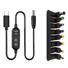 Powerful PD100W Fast Charge Cable With Voltages Adjustment-C