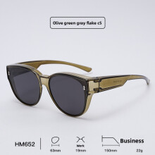 (Style E)Lunettes de soleil polarisées style elliptique avec verres tac pour fêtes de plein air sports