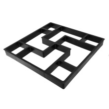 Walk Maker Stampi Riutilizzabili Calcestruzzo Path Maker Stampi Pietra per Pavimentazione Finitrice Prato Cortile Giardino Giardino DIY (16 Pollici X