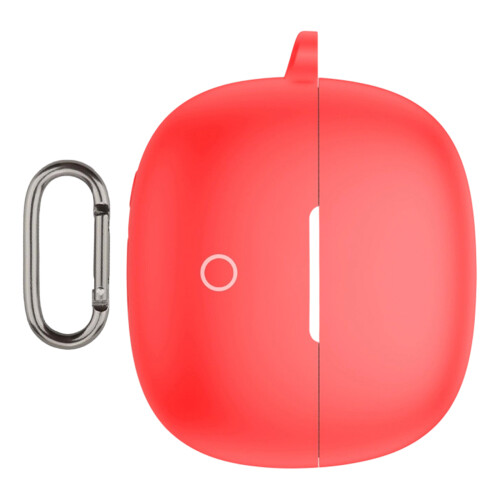 Headphone Flexible Sleeve Housing Shockproof Dustproof Case-Red