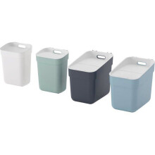 Set of 4 Bins - READY TO COLLECT - 2 x 10 L + 2 x 20 L - White, Green, Blue, Gray