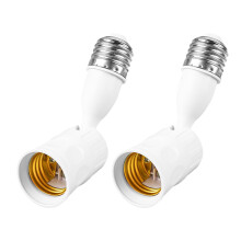 E27 Screw Base Connectors Angle Adjustable Sockets-360 degrees