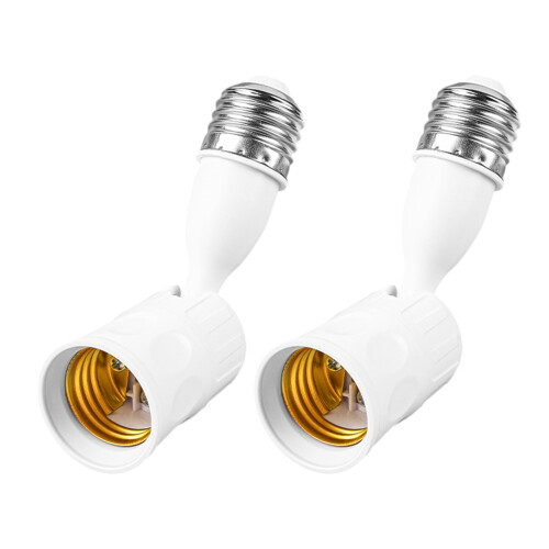 E27 Screw Base Connectors Angle Adjustable Sockets-360 degrees
