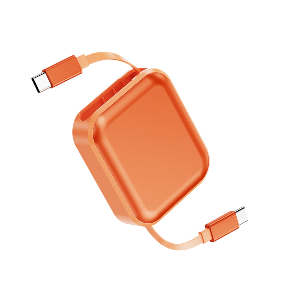 Retractable Usb C Cable Supports 240W Fast Charging&- Yellow 7704001106107