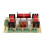 200W 4 Way Crossover Audio Speaker Crossover Dual Bass + Midrange + Treble Frequency Divider KTV Professional Crossover 2