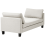 Beliani Chaise Longue ARCHIANE Fabric Light Beige 4