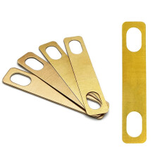 New 8PCS Guitar Neck Plate 0.2mm 0.5mm 1mm Guitar Gasket Replacement Guitar Neck Shim Heightening Gasket Accessories
