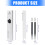 Packung mit Schreibstiften von Press Styles, 0,5 mm,-Schwarz 4