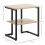 Homcom Mesa Auxiliar Marrón 45 x 35 x 48 cm 3