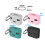 Shockproof Headphone Cover Dustproof Washable Housing-Gray 4