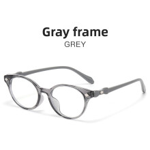 (Style B)Lunettes monture plate vintage classique avec filtre lumière bleue femme travail décontracté