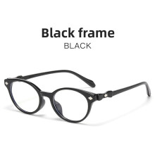 (Style A)Lunettes monture plate vintage classique avec filtre lumière bleue femme travail décontracté