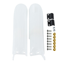 La fourche de moto tout-terrain couvre la résistance-Blanc 27cm
