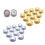 12Pcs Miniature Waterproof LED Lamps for-warm white light 5