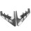 Automotive Grade Plastic Camera Guards- Bright Carbon look 1