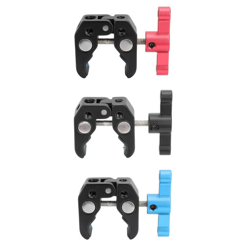 Modern Strong Clamp Bracket With Standard Thread Fit-Blue Color 1