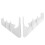 Accuracy Fit ABS Camera Shielding with UV Coating Simple-White 1