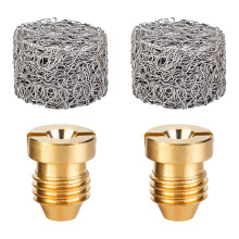 4X Stainless Steel Foam Cannons Replacement Tips For-1.1