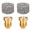 4X Stainless Steel Foam Cannons Replacement Tips For-1.1 1