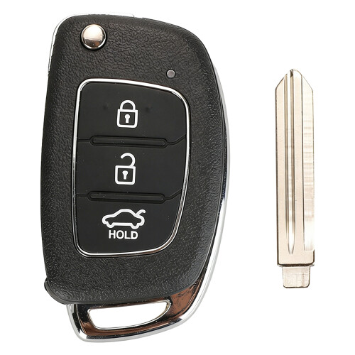 Car Key Shell Set Including Precisions Cut Key Blade Car-HYN14R